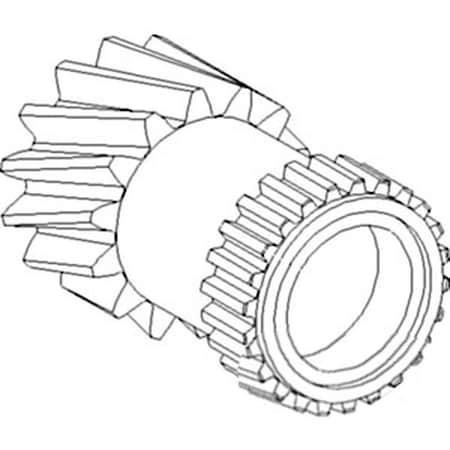 Aftermarket Low Range Synchro Transmission Pinion Fits John Deere 4000 4020 4230 R59641